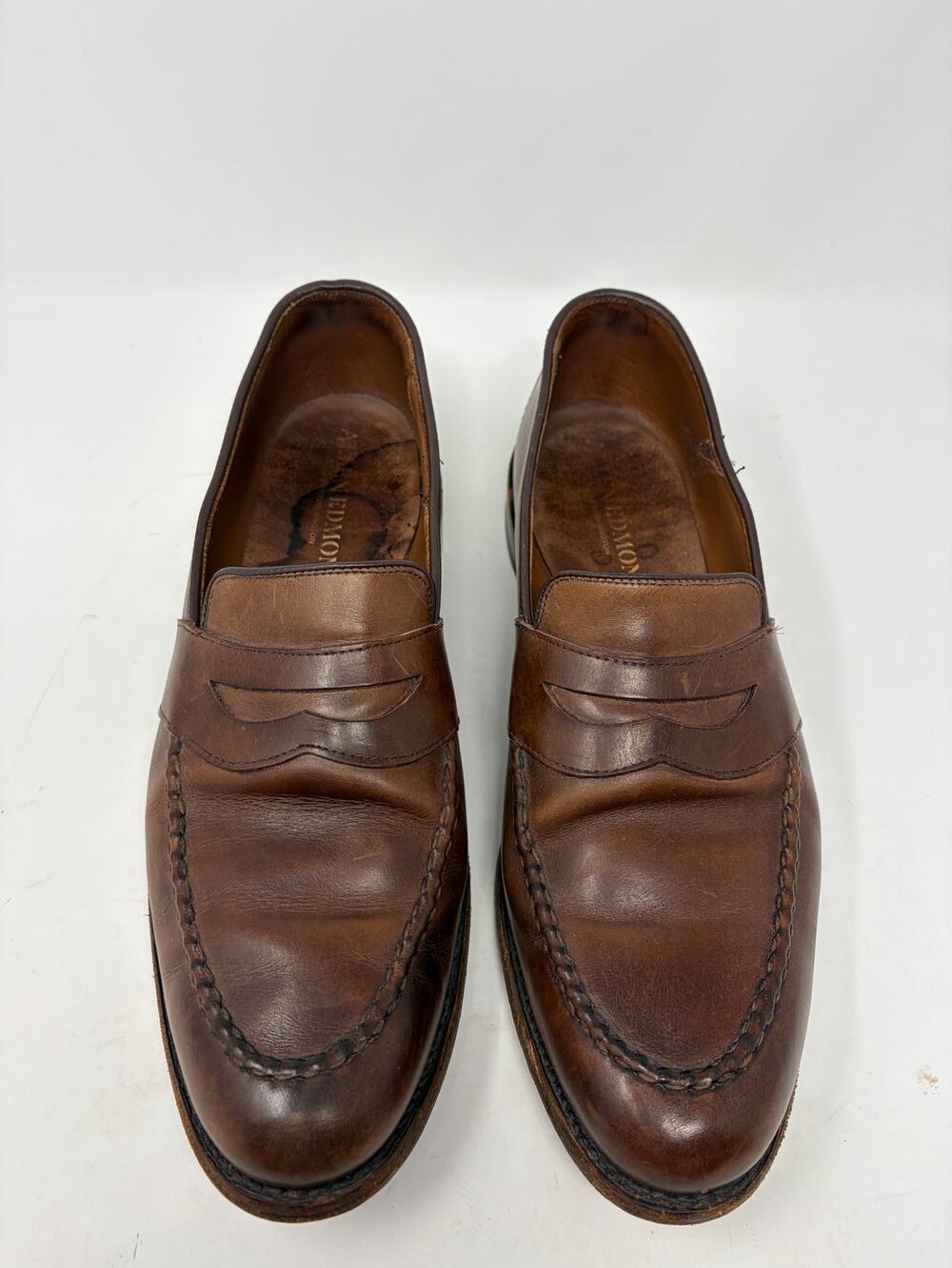 Allen Edmonds men's Randolph loafers 11.5B brown leather